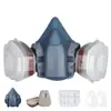 7502 Máscara de Silicona para Pintura, Aplicación de Pesticidas, Prevención de Formaldehído, Decoración, Carbón Activado, Rectificado y Protección contra Gases