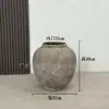 Estilo Wabi-Sabi Maceta de Cemento Retro Sala de Estar Balcón Modelo de Casa Habitación Decoración Suave De Pie Paisajismo Plantas en Maceta Decoración Adornos