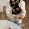 Novo Cachecol de Outono e Inverno Feminino de Inverno Estilo Coreano Versátil de Lã Tricotada Estudante Menina Fofa Cachecol Longo de Alta Qualidade