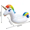 Hamaca Inflable Flotante para Adultos, Flotador de Dibujos Animados, Anillo de Natación de Unicornio para Montar Animales para Adultos