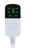 Termostato inteligente control de temperatura con controlador de interruptor de enchufe película calefactora pantalla digital interruptor de control de temperatura línea