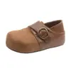 Zapatos Birkenstock Retro de Suela Gruesa de Cobertura Total para Mujer Ropa de Exterior Otoño 2026 Nuevo Llegada Slip-on Suela Suave Versátiles Mocasines Casuales