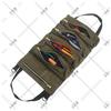 Bolsa de lona para herramientas de coche, plegable, con respaldo, para guardar herramientas de electricista y alicates.