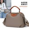 Bolsa de mão de tecido Oxford impermeável de alta qualidade para mulheres, nova, simples, leve, casual, multicamadas, grande capacidade, bolsa transversal de ombro único