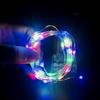 Lote de fábrica imitación rosa bola de ola material de ramo diy papel niebla de príncipe cinta luces luminosas cadena de luces