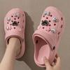 Zapatos de Cueva Dung-feeling para Mujer Verano para Exterior 2025 Nuevas Sandalias y Pantuflas de Playa Antideslizantes de Suela Gruesa para Mujer Verano