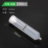 Adaptador de Seringa para Máquina Dispensadora Industrial 5/10/30/50ml Seringa Dispensadora Transparente Barril Grande de Cola Agulha para Máquina Dispensadora de Cola