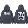 Cantante Aitana Cuarto Azul Álbum 2025 Gira Sudadera para Fans Unisex Moda Tendencia Retro
