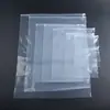 Bolsas con cierre de cremallera de PE, bolsas transparentes con fuelle y cierre, bolsas con fuelle y cierre impresas a granel, bolsas de doble fuelle disponibles para pedido