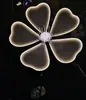 Luces Dinámicas Luminosas de Flor de Peonía LED Luces Decorativas para Césped y Jardín al Aire Libre Luces de Paisaje con Inserción en el Suelo Luces de Flor