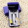 Promoción hoja de afeitar fácil de llevar acero inoxidable doble cara soporte para maquinilla manual maquinilla de afeitar para hombre