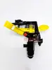 Aspersor Oscilante de Plástico Ajustável 360 Graus Aspersor de Água para Jardinagem Aspersor de Irrigação Equipamento de Irrigação Aspersor Automático para Rega de Jardim