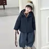 Chaqueta de Algodón con Forro Polar para Niños Invierno 2026 Estilo Nuevo Ropa Súper Bonita para Niños Ropa Cálida de Algodón para Bebé Niño Moda