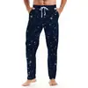 Pantalones de Pijama con Estampado Digital Europeo y Americano para Uso en Casa, Pantalones Largos Sueltos Unisex para Pareja, Personalizables con Tu Propio Diseño, Se Pueden Usar Afuera como Pantalones Casuales