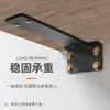 Suporte de Placa Laminada Espessa em Forma de T Prateleira de Armazenamento de Parede Divisória Suporte Triangular Invisível Prateleira de Parede Suporte de Exibição