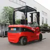 Montacargas eléctrico Zhongyuan de 2 toneladas, ion-litio, hidráulico, desplazamiento lateral, para conductor, tracción en cuatro ruedas, energía nueva, montacargas móvil elevador