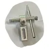 Os acessórios do disco vibratório incluem suporte de fixação de fibra óptica com disco de alumínio e suporte de fixação de agulha de sopro de ar