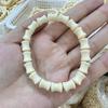 Pulseira de Contas Redondas Fruta Marfim Fruta Bodhi Pulseira DIY Acessórios Super Fofos Acessórios de Mão para Homens e Mulheres