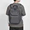 Mochila de marca da moda masculina, estudante do ensino médio, ensino médio, estudante universitário, mochila escolar de grande capacidade, bolsa de viagem casual, mochila para computador, bolsa masculina