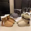 Botas de Nieve de Felpa Retro de Suela Gruesa Moda Adelgazante Gamuza Botas de Montar para Mujer Cálidas Aumentan Altura Invierno Hebilla 2026