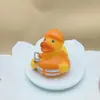 Tienda de Té con Leche de Playa Pato de Navidad Juguete de Agua para Niños Chirriante Pato Profesional Pato con Forma de Halloween Pascua