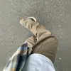 Jeans retro Melard de corte limpio y ajustado de la alta calle americana para hombre, ligeramente acampanados, corte slim, pantalones largos versátiles