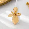 Brazalete de Flor Exagerada Retro Personalizado de Venta Caliente Europea y Americana Juego de Anillos Adecuado para que las Mujeres lo Usen en Fiestas Diarias