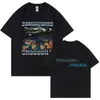 Camiseta Engraçada Brr Brr Patapim Tralalero t de Brainrot da Aliexpress Itália Transfronteiriça