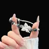 Nuevo Pulsera de Borla con Cuentas de Estilo Chino, Exquisita y a la Moda, de Nicho, Bidimensional, Lujo Ligero, Versátil, Apilable, Pulsera de Cuentas Impresionantemente Hermosa
