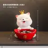 Gato da Sorte armazenamento de chaves de casa decoração de corredor armário de sapatos para porta decoração de sala de estar decoração de casa presente de inauguração de casa novo lar