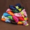 Suministro en stock Hilo coreano N° 5 Hilo especial para nudo chino de jade Cuerda trenzada tejida a mano DIY 49 colores opcionales