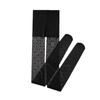 Medias de amor alargadas altas de doble cara en la entrepierna talla grande sexy ultra delgadas de lunares pantimedias negras