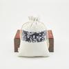 Saquinho de Perfume do Festival do Barco-Dragão, Bolsa com Cordão Patchwork Azul e Branco, Bolsa de Linho para Guardar Joias e Artesanato, Bolsa para Contas de Oração Budistas, Saquinho Atacado