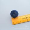 2.5cm Bola de Arroz Fundido Bola de Bayas Bola de Lana Bola de Lana de Bayas de Alto Grado Bola de Lana Precio Bajo Accesorios de Joyería Bola de Lana
