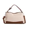 Bolsa Creativa a Rayas 2026 Nuevo Otoño Bolso de Hombro Versátil con un Toque Elegante y Sofisticado, Bolso Cruzado Casual