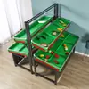 Estanterías para frutas y verduras de supermercado engrosadas para vender verduras estanterías comerciales estantes para frutas y verduras expositores estantes frescos para frutas y verduras