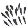Venta al por mayor transfronteriza caliente para chapado de cristal turmalina negra natural chapado plumas debe ser la fábrica original directa a casa