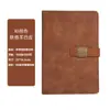 Cuaderno A5 con Hebilla Magnética Logo Personalizado Venta al por Mayor Cuaderno de Actas de Reunión Oficina Diario de Estudio Cuaderno Lujo Ligero
