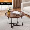 Mesa de Centro de Sala de Estar de Lujo Ligero en Stock para Apartamentos Pequeños, Mesa de Centro Redonda Moderna para el Hogar, Mesa Redonda Creativa para Casas de Huéspedes y Hoteles de Moda