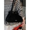 Bolsa Grande de Camurça Estilo Retrô Outono para Mulheres 2025 Nova Bolsa Tote Simples Versátil Bolsa de Ombro para o Dia a Dia