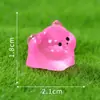 Boneca Filhote de Lulu Fofo que Brilha no Escuro, Decorações DIY para Jardinagem e Paisagismo, Acessórios de Sacola Surpresa, Pequenos Ornamentos para Micro-Paisagismo