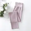 Calças Finas de Tubarão de Verão para Meninas, Leggings Médias e Grandes para Crianças, Calças de Yoga para Usar por Cima
