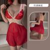 Gato ganancioso de leite lingerie sexy feminina camisola de renda sexy pijama de casa uniforme camisola sexy comércio exterior transfronteiriço atacado