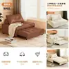 Sofá Cama Doble, Plegable y de Doble Propósito, Modelo Nuevo para Apartamentos Pequeños, Sofá Multifuncional con Cama Extraíble y Retráctil para la Sala de Estar