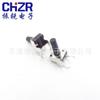 Interruptor táctil Zhenrui de venta directa impermeable 6X6*11 con soporte interruptor de botón soporte impermeable 6*6X5 7