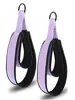 Accesorios para Esterilla de Yoga Fitness Coloridos Negros Correas para Muñecas, Correas con Asa, Correas para Tobillos, Correas para Hombros, Anillos de Pilates, 1 Par