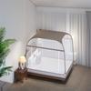Mosquiteiro para Uso Doméstico, à Prova de Poeira, Não Requer Instalação, para Quartos de 1,5m, Cama de 1,8m, Fundo Completo, Dobrável, Totalmente Fechado, Estilo Luxo Leve, Proteção Contra Mosquitos