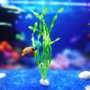 Suministro directo transfronterizo de decoración de paisajismo para peceras, adornos para acuarios, nuevas plantas acuáticas, algas marinas, kelp, flor artificial de plástico