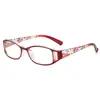Gafas de Lectura para Personas Mayores, Gafas Estampadas de Moda para Dama para Leer Puestos Callejeros, Telescopios Nuevos, Gafas de Lectura Sencillas y Elegantes para Leer el Mundo