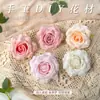 Cabezas de Flores de Rosa Artificiales Incrustadas con Diamantes de Nuevo Estilo, Arreglos de Flores de Seda, Arreglos Florales Decorativos, Filas de Flores, Flores para Salón de Bodas